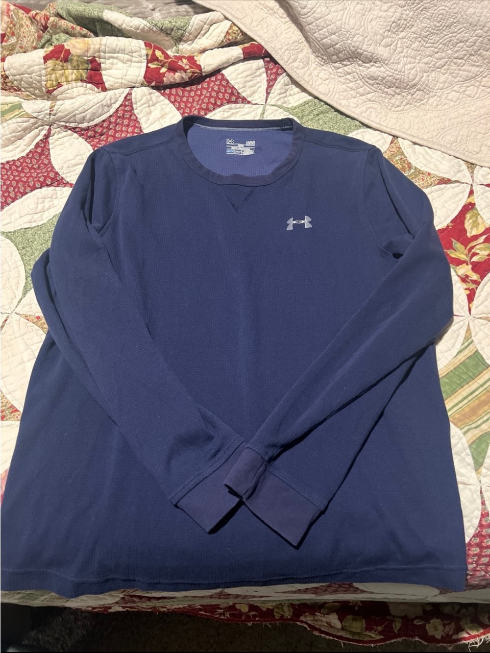 LG Men’s Long-Sleeve Thermal Shirt — Blue